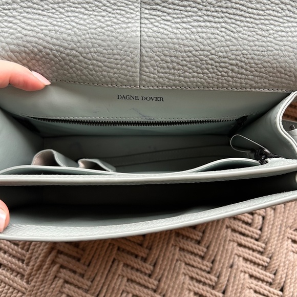 Dagne Dover Andra Crossbody Medium in Sea Mist With Tags - Picture 3 of 8